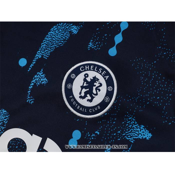 Chandal del Chelsea 24-25 Manga Corta Azul - Pantalon Corto